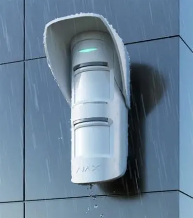 Ajax rain hood for outdoor motion sensor