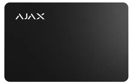 Ajax Mifare Desfire card - BLACK