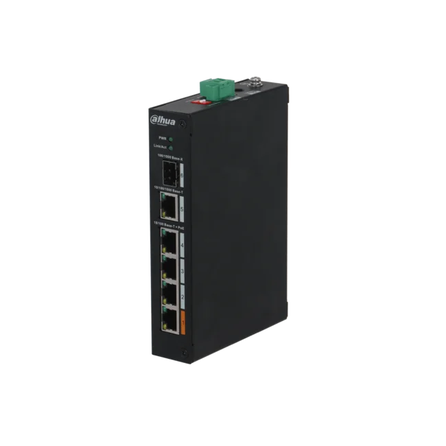 Dahua PFS3106-4ET-60 4-portars Hi-PoE Switch