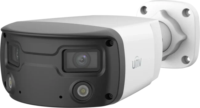 Uniview 4MP vidvinkel smart-bullet 24/7 färg