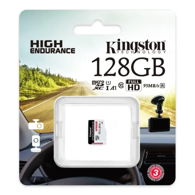 Kingston PRO Micro SD-kort 128GB Endurance