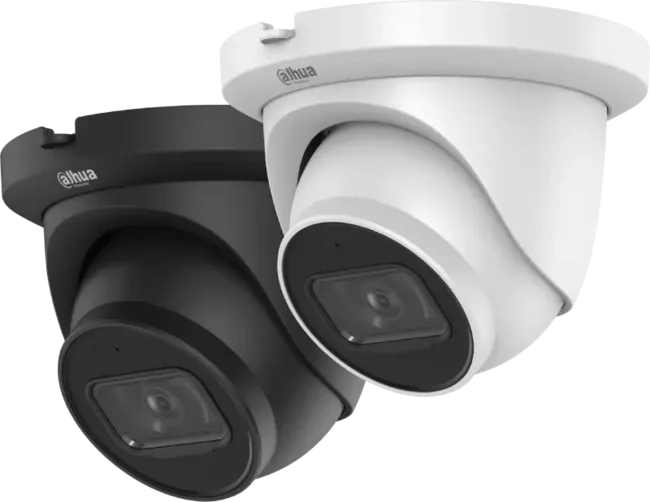 Dahua IPC-HDW5842TM-ASE-S3 8MP AcuPick turret-kamera med mikrofon och avancerad analys