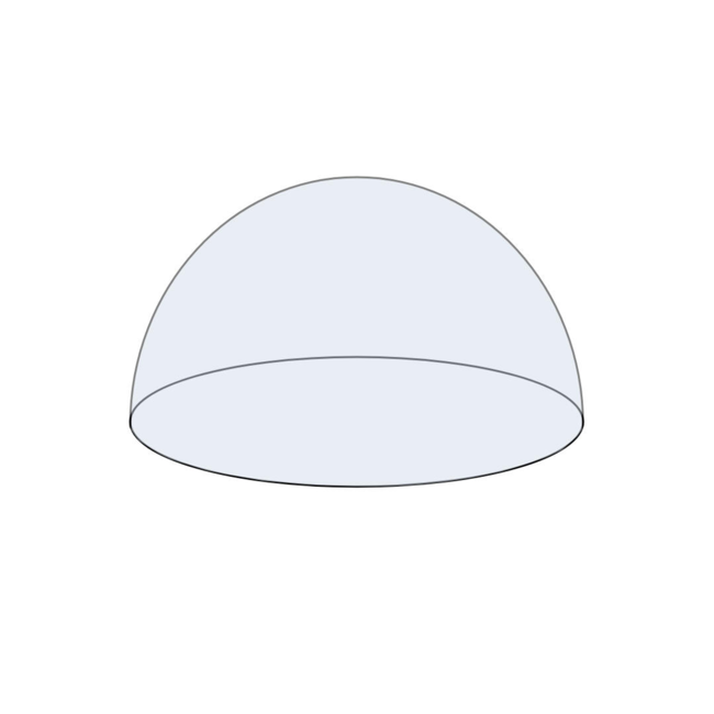 Uniview Dome Glas M1