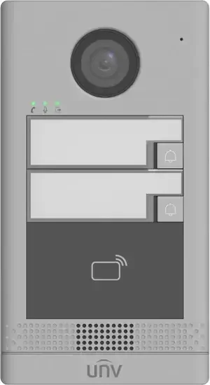 Uniview smart dørklokke, kamera og adgangskontrol
