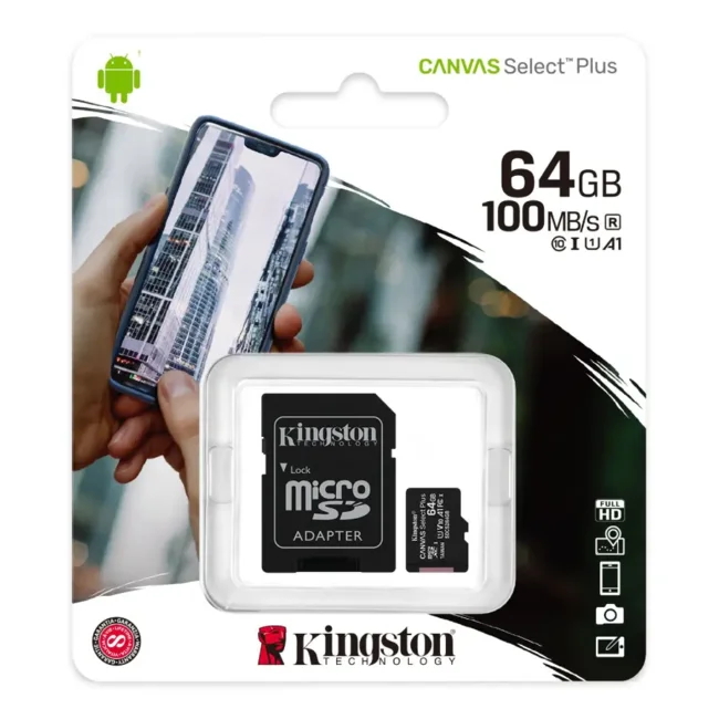 Kingston Micro SD-kort 64GB
