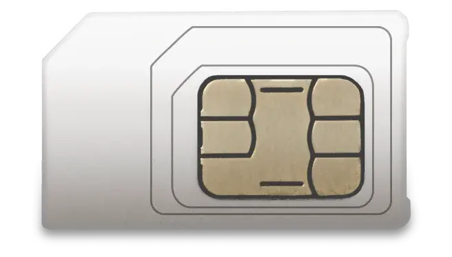 Sim card for alarm system