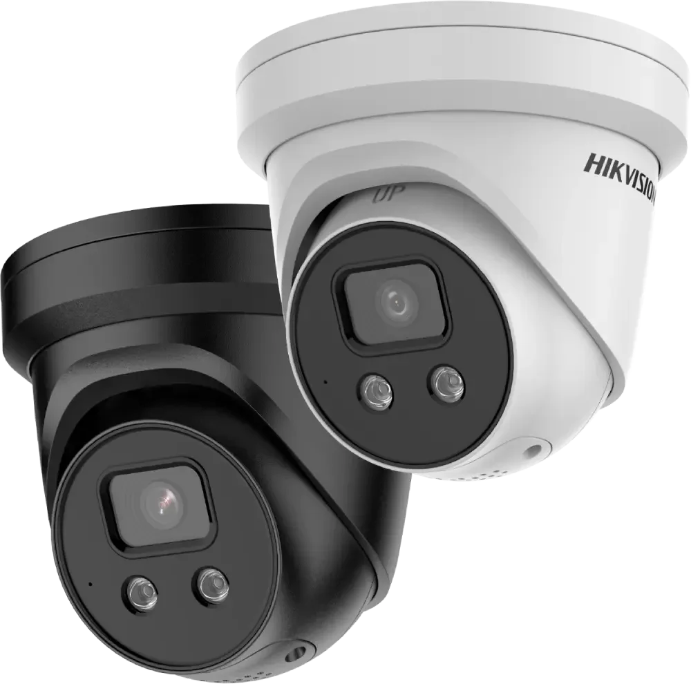 Udendørs overvågningskamera i høj - 8MP AcuSense PoE