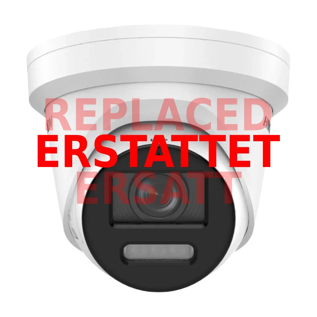 Hikvision DS-2CD2387G2-LU 8MP 4K IP Colorvu Acusense Audio Turret