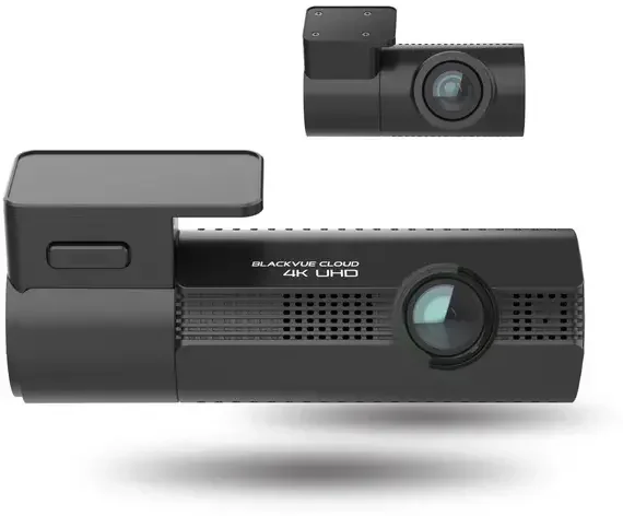 BlackVue DR970X-2CH LTE Plus II Dashcam 4K UHD + Cloud 4G - Caméra Embarquée Avant/Arrière Avec Carte 128Go - 12