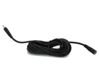 Hikvision 12V Strøm Forlænger kabel 5m Black