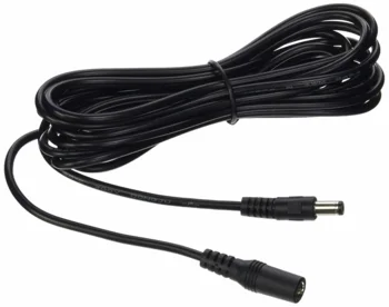 Hikvision 12V Power Extension cable 12m Black