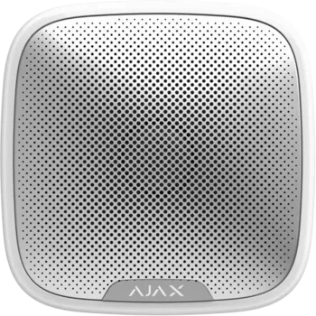 Ajax StreetSiren - trådløs utendørssirene med blits