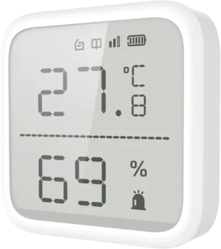 Hikvision DS-PDTPH-E-WE Trådløs temperatur- og fuktighetsdetektor