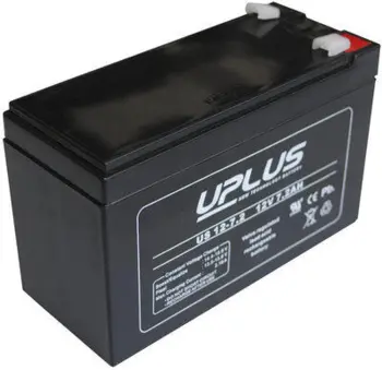 Opptil 12 volt 7,2 Ah. batteri (AGM)
