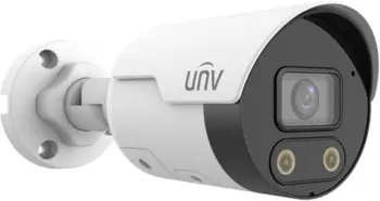 Uniview 8MP smart-minibullet IR mic/spk/lys