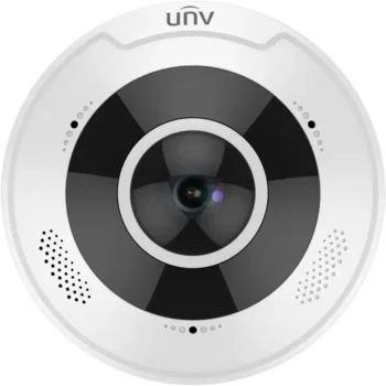 Uniview 12MP smart fisheye IR-mikrofon/spk