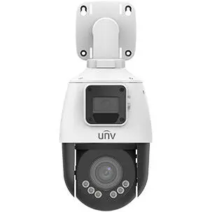 Uniview 2*2MP dual lens smart-PTZ 4x IR 2*mic/spk 24/7 color