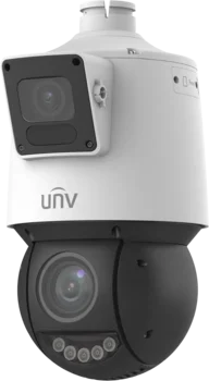 Uniview 2*4MP dual lens smart-PTZ 25x IR mic/spk/light