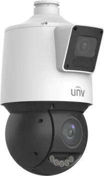 Uniview 2*4MP dual lens smart-PTZ 25x IR mic/spk/light