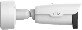 Uniview 4MP thermal and optical bullet mic/spk/light