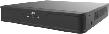 Uniview records for 8 cameras with PoE