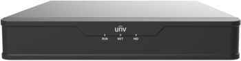 Uniview records for 8 cameras with PoE