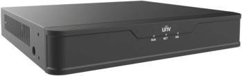 Uniview records for 8 cameras with PoE