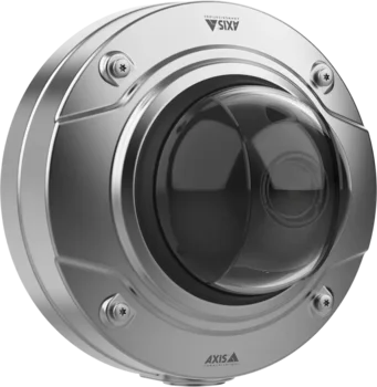 AXIS Q3538-SLVE 8 MP dome camera in stainless steel with AI, motor zoom and IR