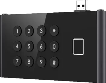 Hikvision DS-KDM9403-FKP Fingeravtryck och tangentbordsmodul