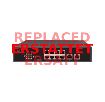 Uniview Gigabit PoE Switch 8+2 ext 30/120W