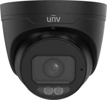 Uniview 8MP smart turret IR mic/spk/light/strobe