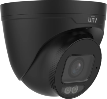 Uniview 8MP smart-turret IR mic/spk/lys/strobe