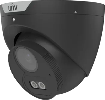 Uniview 5MP ColorHunter analog turret mic hvidt lys