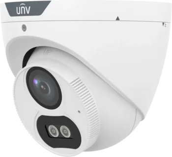 Uniview 5MP ColorHunter analog turret mic hvidt lys
