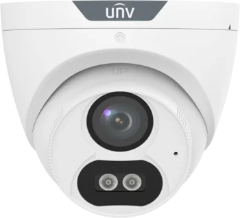 Uniview 5MP ColorHunter analog turret mic hvidt lys