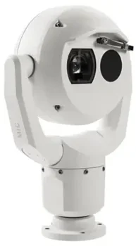 Bosch MIC IP fusion 9000i thermal PTZ camera with 30x optical zoom and AI