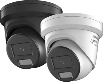 Hikvision DS-2CD2346G2H-IU 4MP AcuSense Turret with microphone