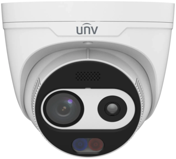 Uniview termisk og optisk turret 2mm mic/spk/strobe