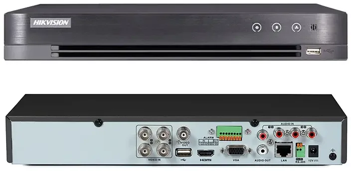 Hikvision IDS-7204HUHI-M1/X 4 kanals analog Hybrid DVR optager