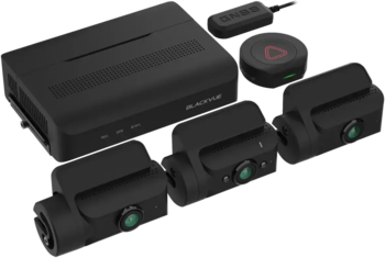DR770X BOX-3CH Pro 2K Dashcam med Front, bag- og kabinekamera