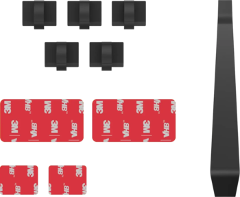 BlackVue monteringssæt med tape, clips og Afmonteringstang