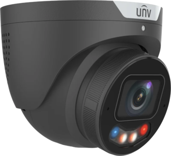 UNV 8MP Owlview+ hybrid-turret mic/spk/lys