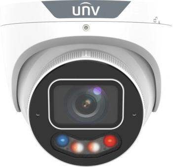 UNV 8MP Owlview+ hybrid-turret mic/spk/lys