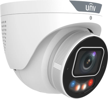 UNV 8MP Owlview+ hybrid-turret mic/spk/lys