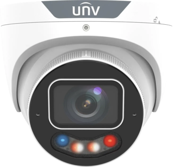 UNV 8MP Owlview+ hybrid-turret mic/spk/lys