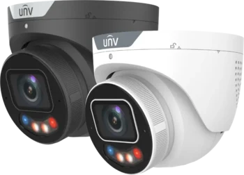Uniview 4MP Owlview+ hybrid-turret VF mic/spk/lys