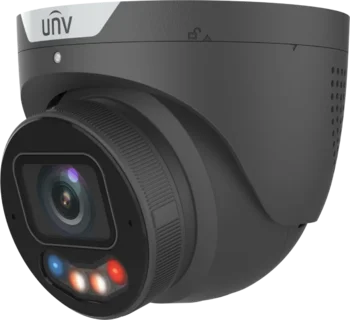Uniview 4MP Owlview+ hybrid-turret VF mic/spk/lys