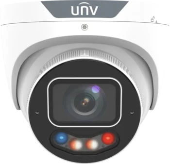 Uniview 4MP Owlview+ hybrid-turret VF mic/spk/lys
