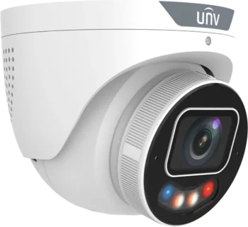 Uniview 4MP Owlview+ hybrid-turret VF mic/spk/lys