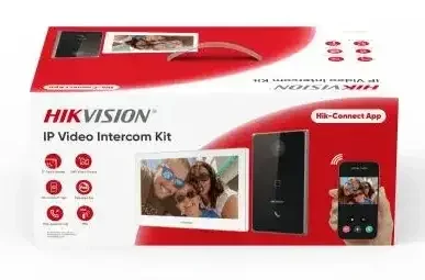 Hikvision DS-KIS608-P KIT med dørtelefon og 7'' skærm